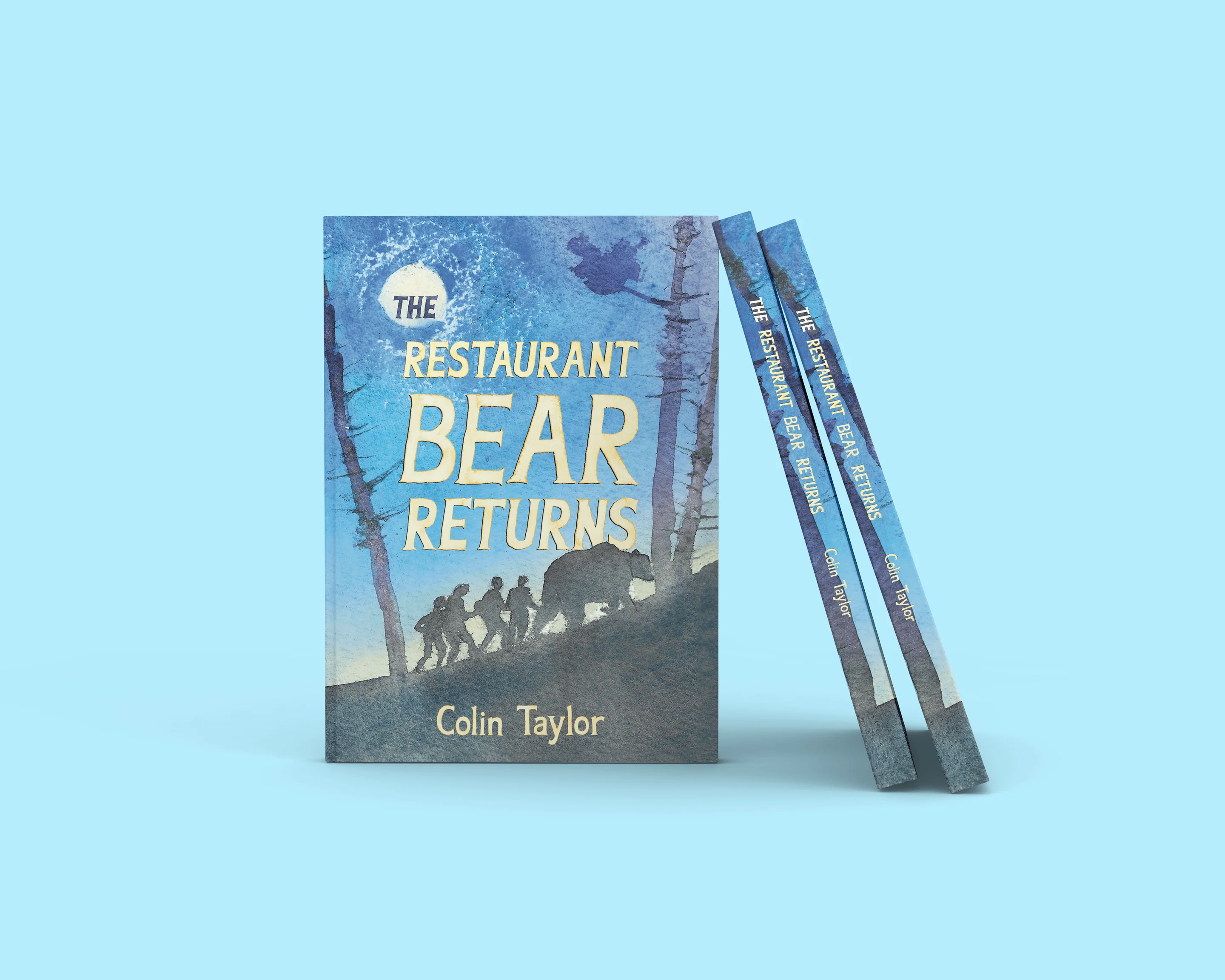 The Restaurant Bear Returns — cover design